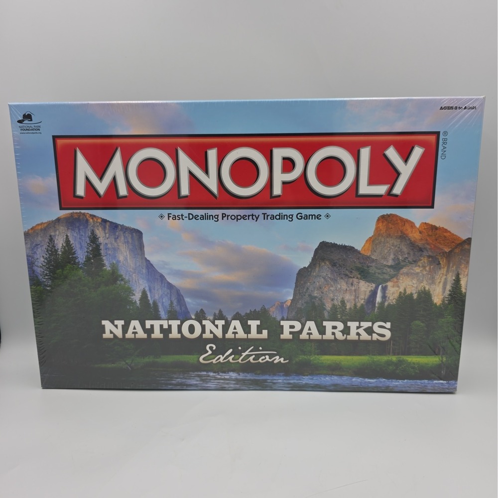 Monopoly National Parks Edition Board Game 2014 Hasbro  NEW - Sealed